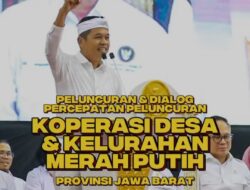 KDM dan Zulhas Resmikan Percepatan Pembentukan Koperasi Merah Putih, Dorong Desa Mandiri